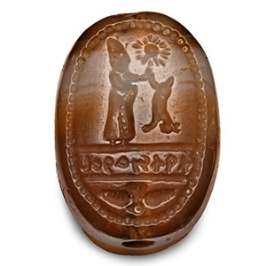 Western Asiatic Agate Scaraboid Stamp Seal