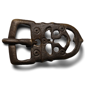 Byzantine Bronze Openwork Buckle
