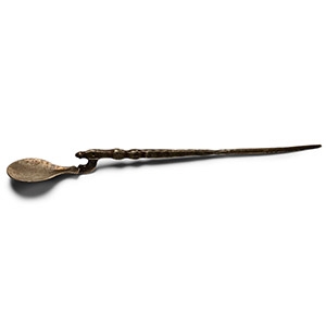 Roman Silver Cochlearium Spoon