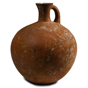 Amlash Terracotta Wine Flagon