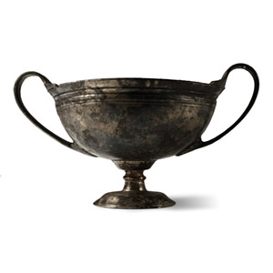 Roman Silver Kantharos Wine Cup