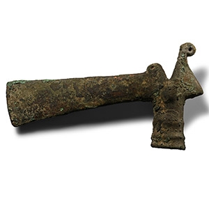 Luristan Decorated Bronze Axehead