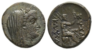 Thrace, Byzantion in alliance with Kalchedon AE 25mm.