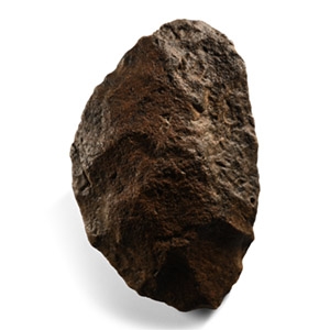 Stone Age Homo Erectus Dark Red Quartzite Acheulean Handaxe