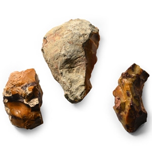 Stone Age Knapped Flint Tool Group