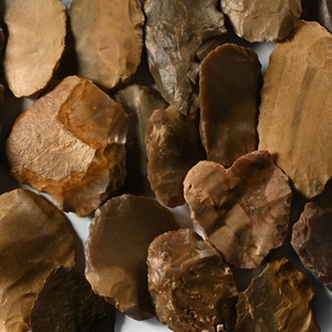 Stone Age Humid Phase Flint Tool Collection