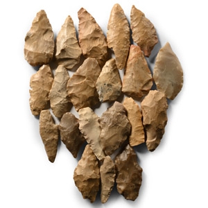 Stone Age Humid Phase Flint Tool Collection