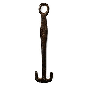 Anglo-Saxon Bronze Girdle Hanger Pendant