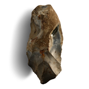 Stone Age British Knapped Flint Tranchet Axe