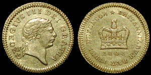 British Milled - George III - 1804 - Third Guinea