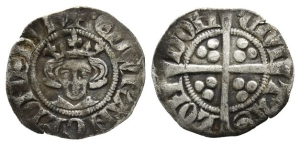 England. Plantagenet, Edward I AR Penny.