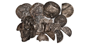  Group of Twenty-One [21] England AR Coins.