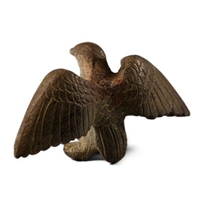 Post Medieval Bronze Eagle Finial