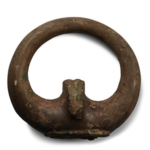 Iron Age British Celtic Bronze Chariot Terret Ring