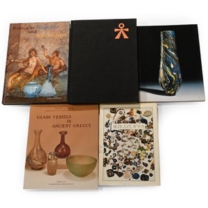 A Collection of Books on Ancient Glass - 5 Titles