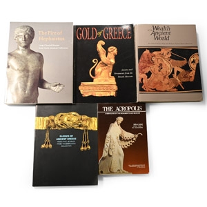 A Collection of Books on Greek Archaeology - 5 Titles