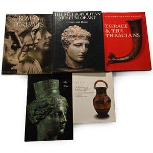 A Collection of Books on Greek and Roman Archaeology - 5 Titles