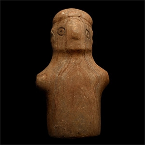 Bactrian Alabaster Idol