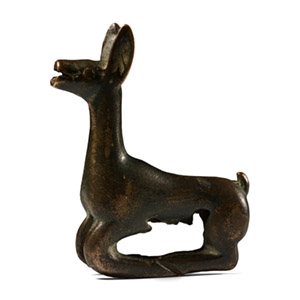 Ordos Bronze Deer Statue