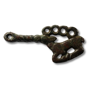 Ordos Bronze Stag Pendant