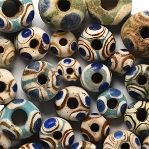 Western Asiatic Mosaic Glass Bead Collection