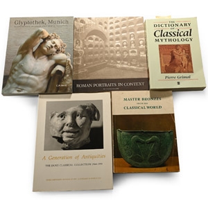 A Collection of Books on Classical and Roman Ancient Art - 5 Titles