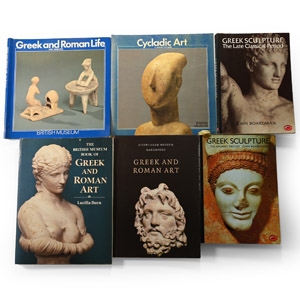 A Collection of Books on Greek Ancient Art - 6 Titles