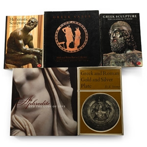 A Collection of Books on Greek and Roman Ancient Art - 5 Titles