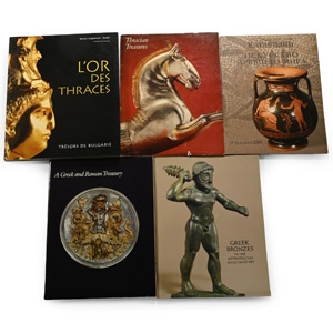A Collection of Books on Greek and Thracian Ancient Art - 5 Titles