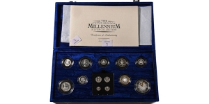Great Britain. Windsor, Elizabeth II Millennium AR Coin Set.