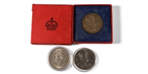 Group of Three [3] George V & VI Crowns.