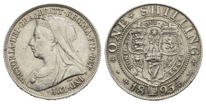 Great Britain. Hanover, Victoria, AR Shilling.