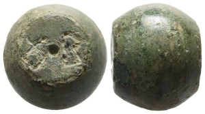Byzantine AE Commercial Weight of Two Unciae.