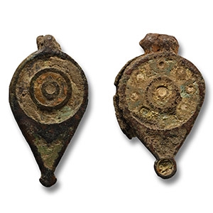 Roman Enamelled Bronze Seal Box Group