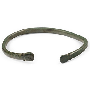 Roman Decorated Bronze Bracelet