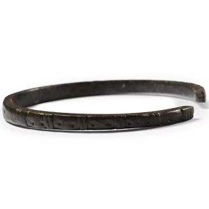 Roman Bronze Decorated Bracelet