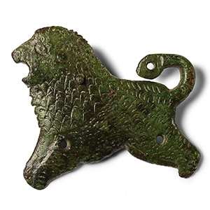 Late Roman Lion Horse Harness Mount