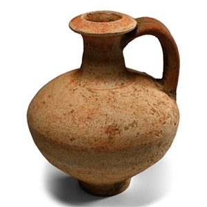Roman Terracotta Wine Flagon