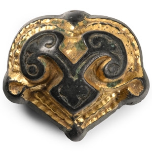 Byzantine Gilt Bronze Mount