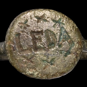 Roman Bronze Ring for LEDA