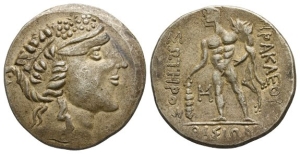 Celts in Danube Region AR Tetradrachm.