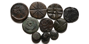 Group of Ten [10] Byzantine AE Weights.