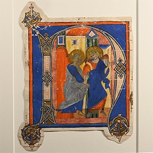 Medieval Choir Book Manuscript Page