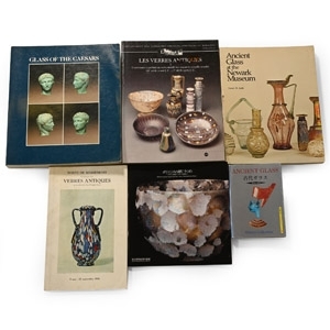 A Collection of Books on Ancient Glass - 6 Titles