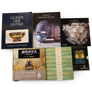 A Collection of Books on Ancient Glass - 6 Titles