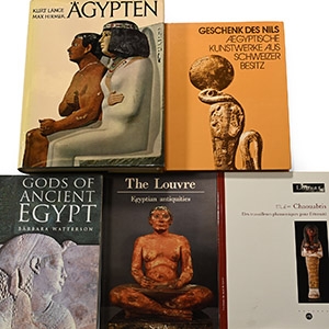 A Collection of Books on Ancient Egyptian Art - 5 Titles