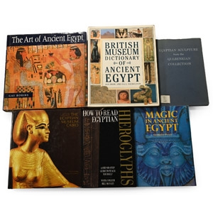 A Collection of Books on Ancient Egyptian Art - 6 Titles