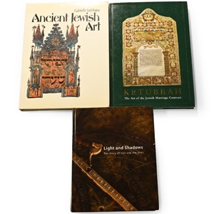 A Collection of Books on Ancient Jewish Art - 3 Titles