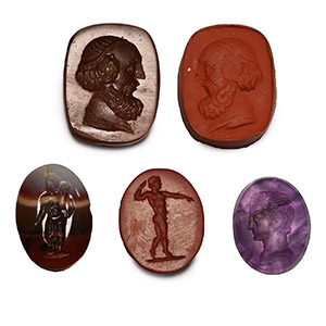 Collection of Roman Style Gemstones