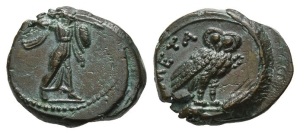 Lucania, Metapontion AE 17mm.